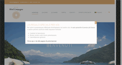 Desktop Screenshot of hotelcampagna.it